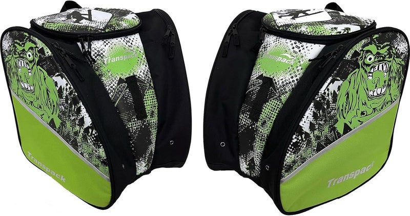 Transpack Edge Junior+ 38L Water-Resistant Padded Multi-Compartment Ski/Snowboard Boot Helmet Goggles & Gear Backpack Bag - Image 3